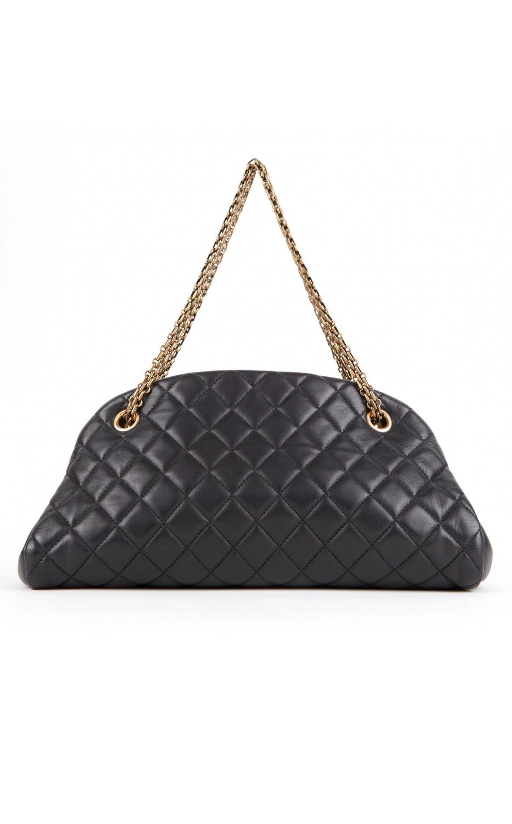 Chanel Black Mademoiselle Bowling Bag