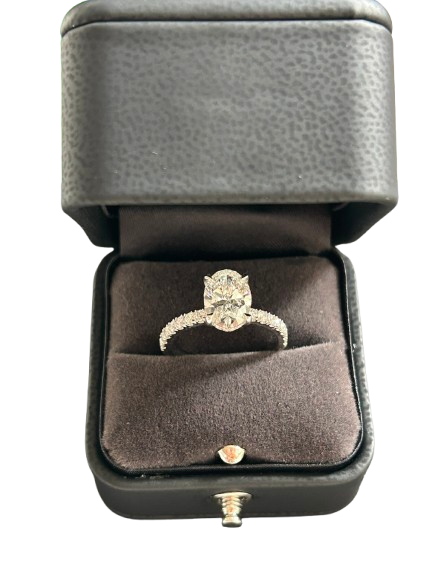 2.51 Carat Lab Diamond Ring