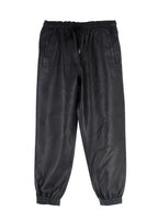 Stella McCartney Black Vegan Leather Joggers