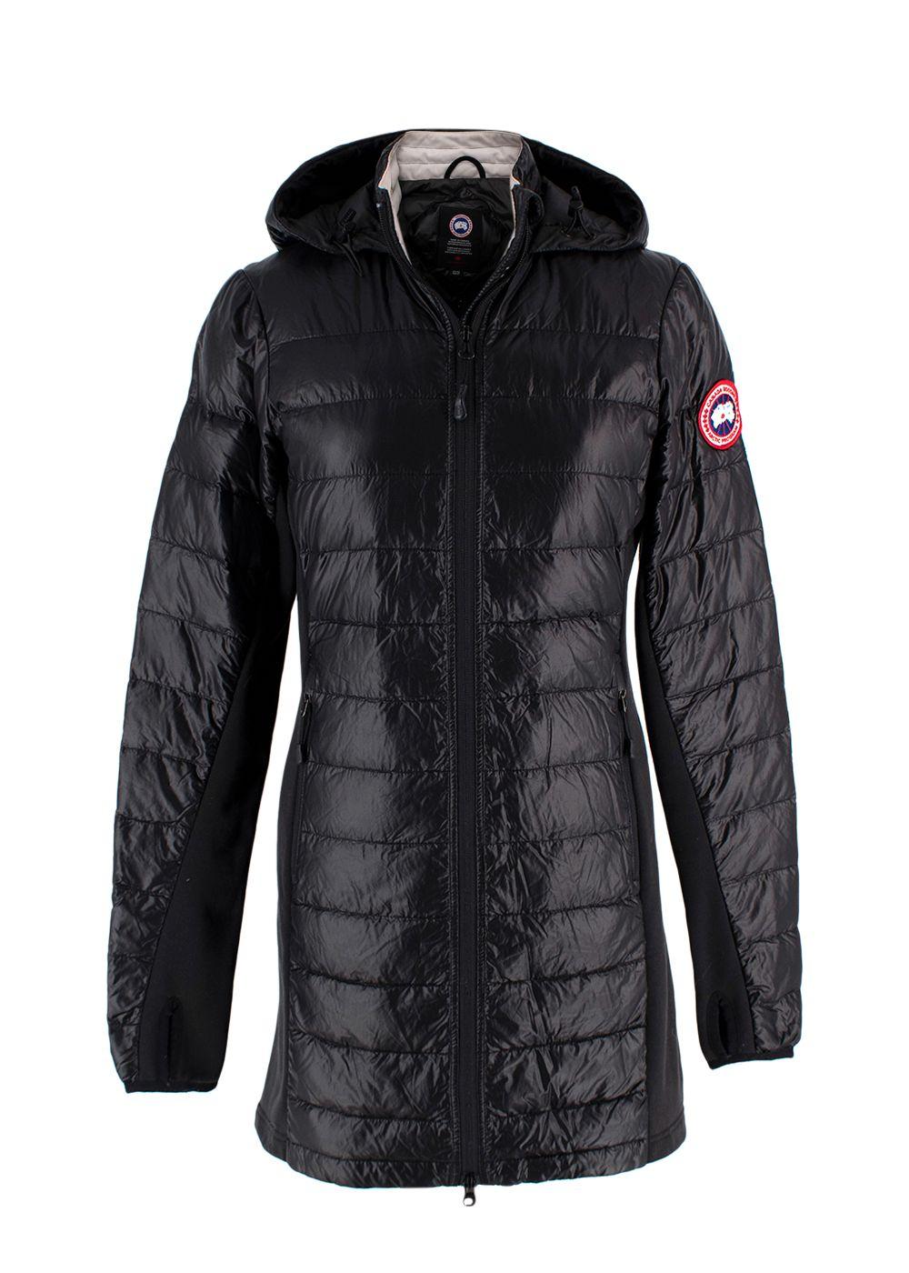 Canada Goose Black HyBridge® Lite Tech Longline Coat
