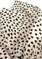 Bonpoint White and Black Heart Print Top (6 Months)