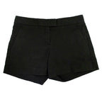 Theory washed black mini shorts