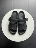 Graphite Matte Mississippiensis Alligator Chypre Sandals