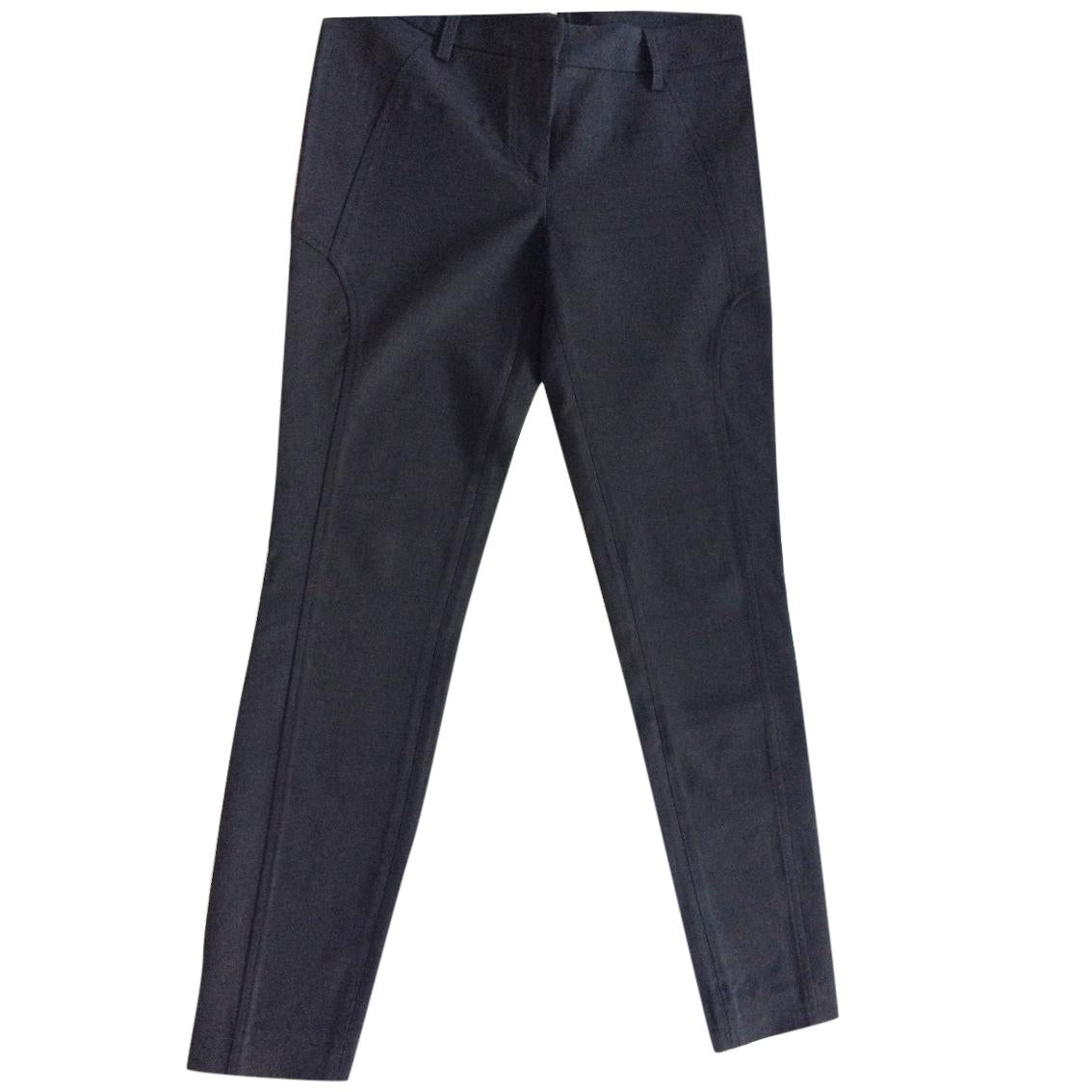 BRUNELLO CUCINELLI charcoal grey trousers