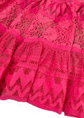 Elie Saab Pink Embroidered Mini Dress
