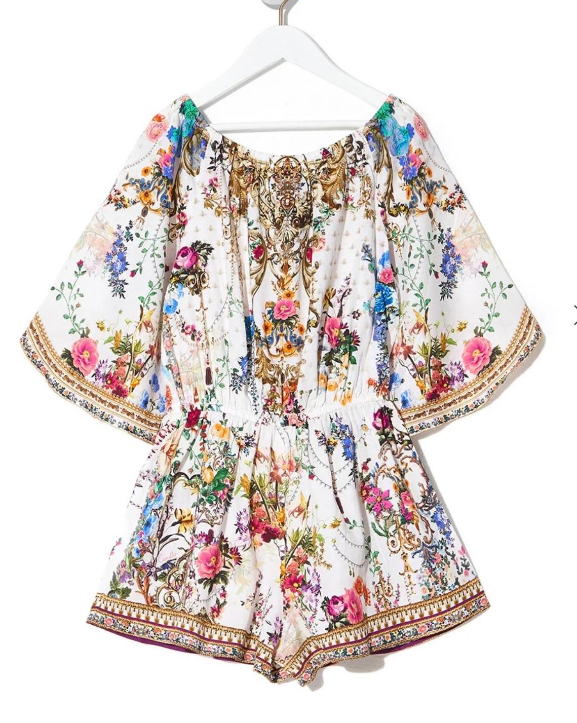 Camilla Kids Floral Playsuit