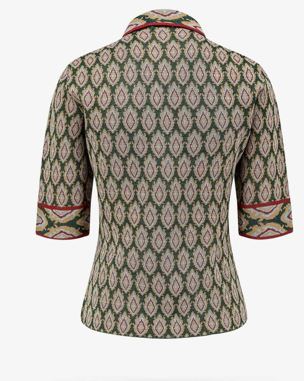 Etro Printed Polo Shirt
