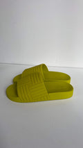 Bottega Veneta Kiwi Rubber Carpet Pool Slides