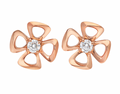 Rose Gold And Diamond Fiorever Earrings
