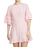 Faithful The Brand  Pink Cotton Mini Dress