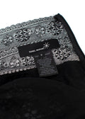 Isabel Marant Silver Crochet Tiered Mini Skirt