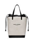 Saint Laurent Teddy Canvas Shopper Tote