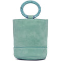 Simon Miller Bonsai 15 Green Nubuck Bucket Bag