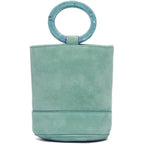 Simon Miller Bonsai 15 Green Nubuck Bucket Bag