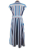 Loro Piana Rachele Shoreline Belted Midi Dress