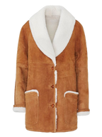 Shearling Honey Rosella Coat