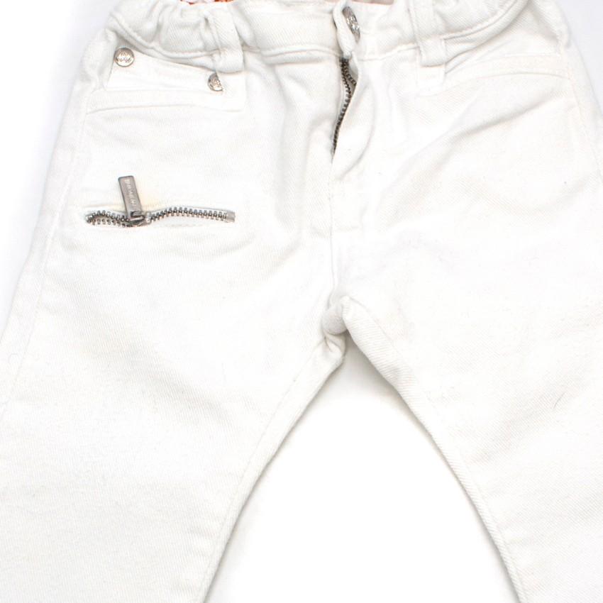 Roberto Cavalli White Skinny Jeans