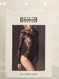 Wolford Lilie Lace Bellini String Bodysuit
