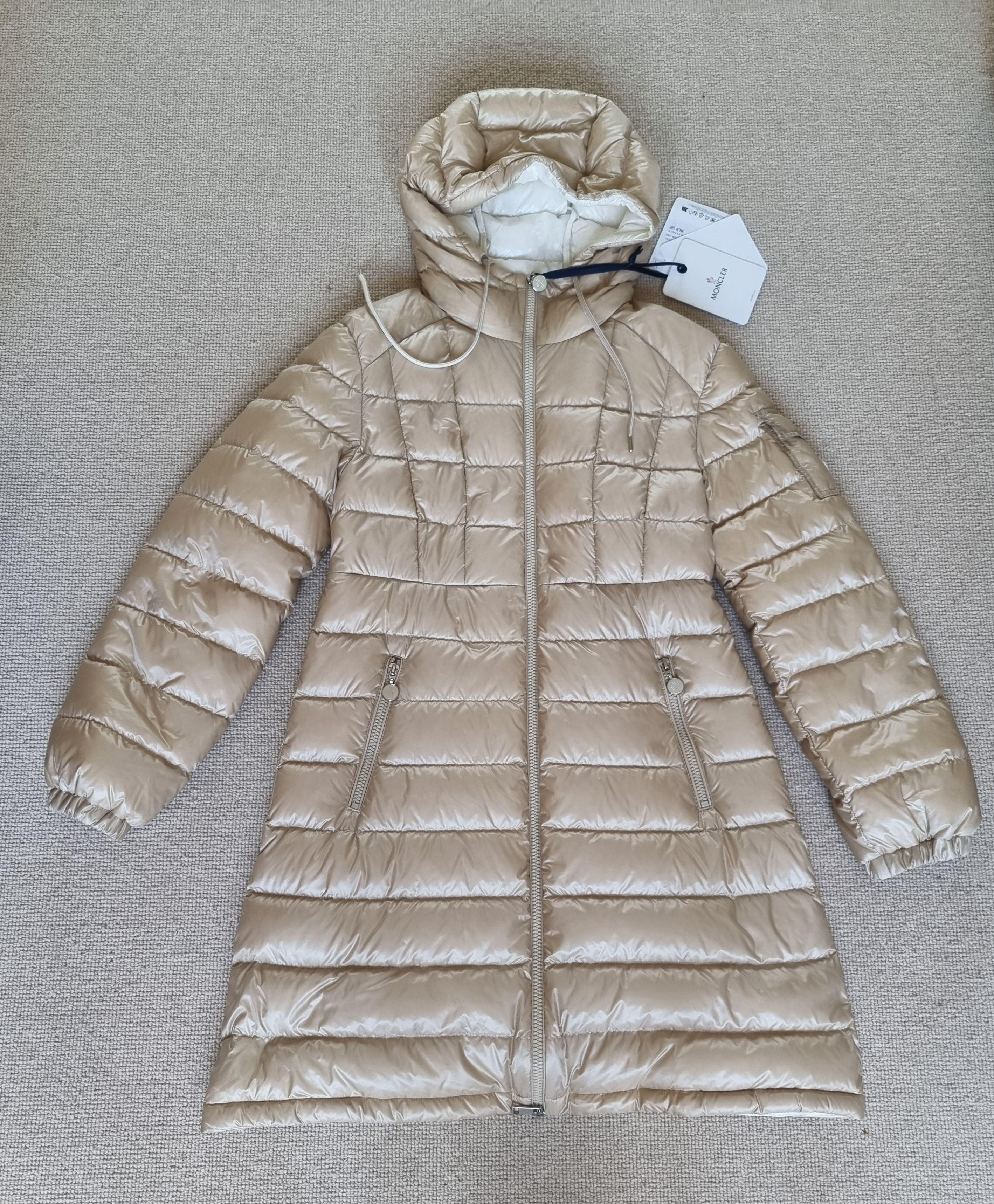 Moncler Beige Amintore Padded Coat