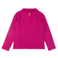 Pink Cotton Long Sleeved Polo