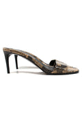 Stella McCartney Faux Snakeskin Mules