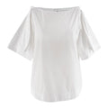 Goop Kalei Tie Shoulder Top in White