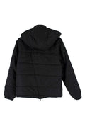 Gucci Kids 12Y Black Monogram Logo Puffer Jacket