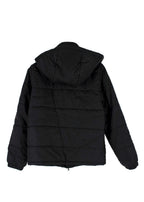 Gucci Kids 12Y Black Monogram Logo Puffer Jacket