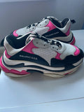 Balenciaga Pink Triple S Sneakers