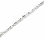18ct White Gold Diamond Tennis Bracelet