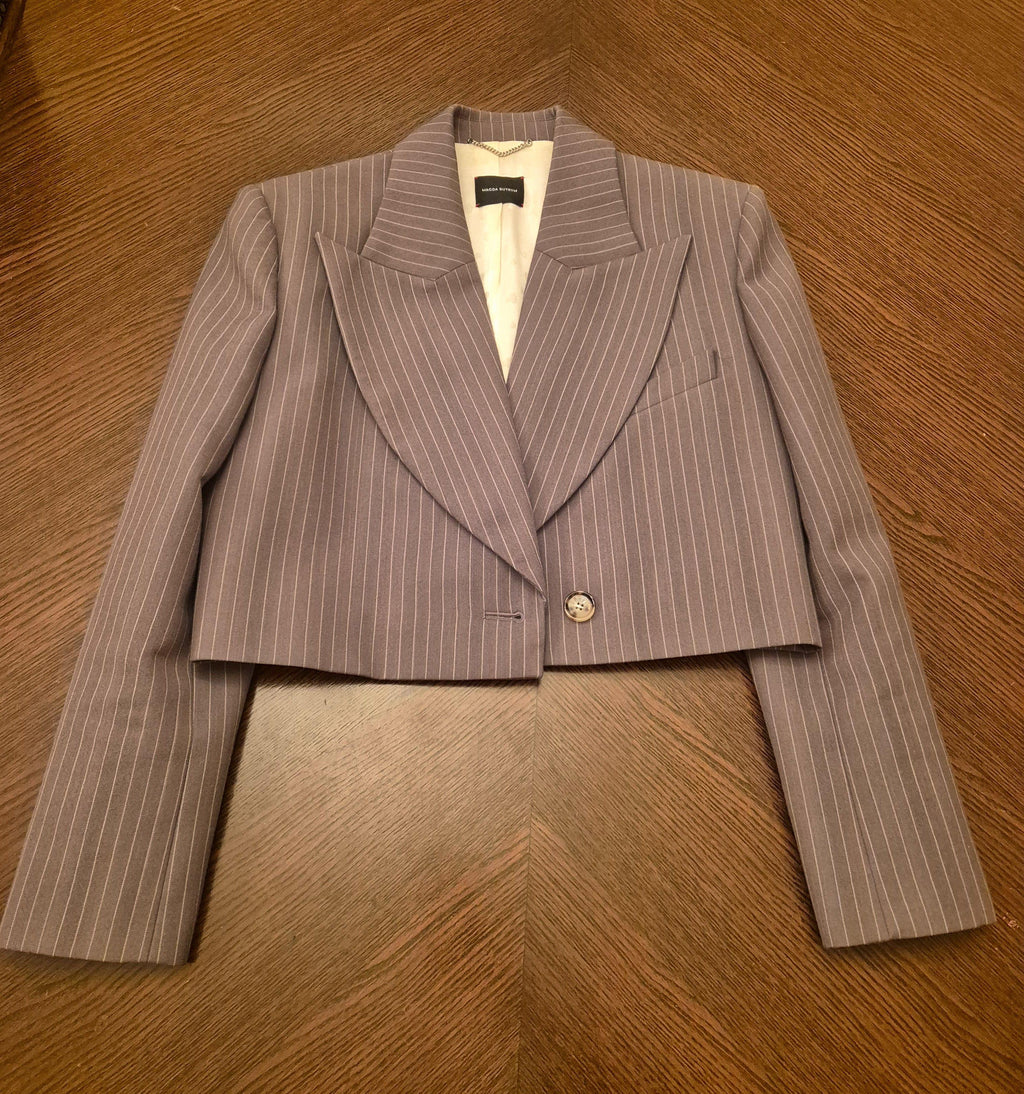 Magda Butrym Cropped Chelsea Blazer and Shaldon Trousers Suit