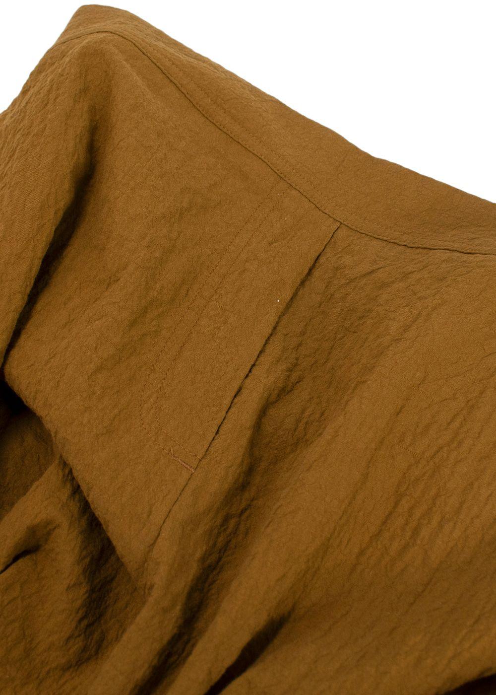 Momoni Mustard Linen Idaho Pants