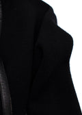 Prada Black Wool and Cashmere Blend  Zip Up  Jacket