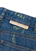 Kids 6Y Name Graffiti  Blue Wash Jeans