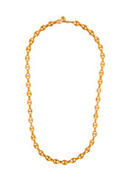 Paco Rabanne Gold Tone Nano Chain Necklace