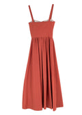 Annina Deep Orange Alma Dress