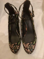 Sandro Jacquard Low Heeled Pumps
