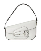 Gucci White Leather Horsebit 1955