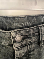 Prada Grey Tapered Leg Jeans