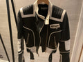 Black Lambskin Leather Biker Jacket
