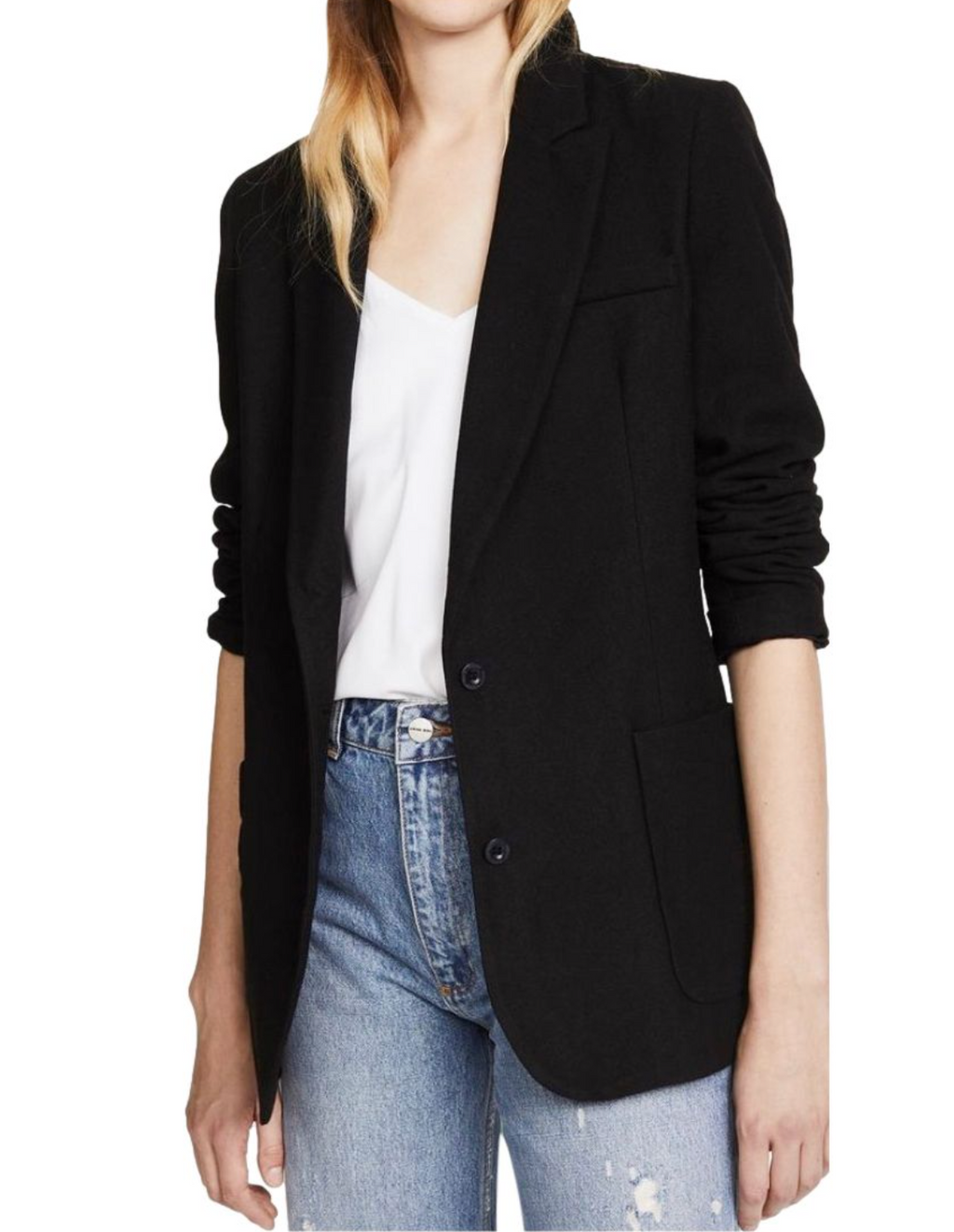 Black Classic Fit Blazer