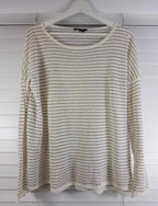 Vince boatneck striped top