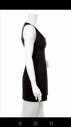 Pierre Balmain Black Mini Dress