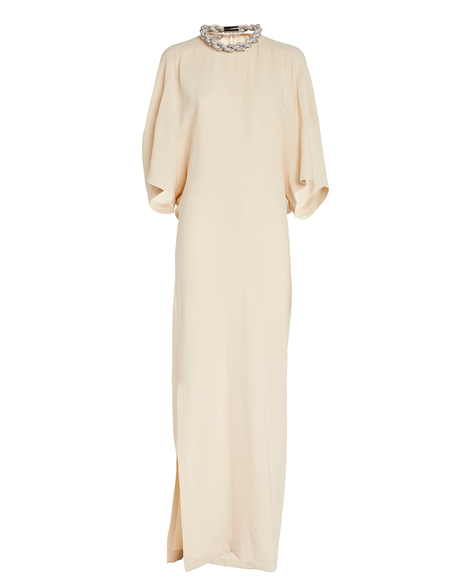 Stella McCartney Embellished Falabella Maxi Dress