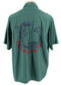 Peerless Dragon Back Printed Short Sleeved Shirt