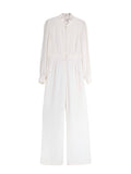 GOAT White Crepe Jumpsuit