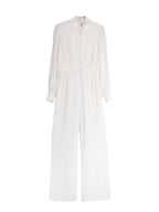 GOAT White Crepe Jumpsuit