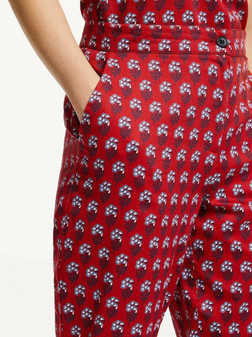 People Tree for the V&A Printed Capri Pants