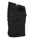 Magda Butrym Rose-Appliqué Skirt