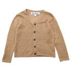 Tartine et Chocolat Cream Linen Knit Cardigan